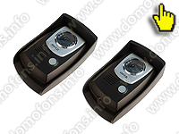 Переносной REC SENSOR 2+2 вызывные панели вид спереди Переносной REC SENSOR 2+2 вызывные панели вид спереди